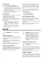 Preview for 6 page of Zanussi ZFC14400WA User Manual