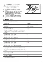 Предварительный просмотр 11 страницы Zanussi ZFC14400WA User Manual