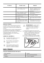 Предварительный просмотр 45 страницы Zanussi ZFC14400WA User Manual