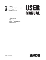 Zanussi ZFC21400WA User Manual preview