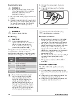 Предварительный просмотр 10 страницы Zanussi ZFC21400WA User Manual