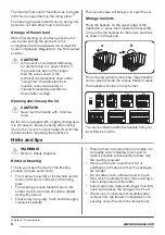 Preview for 6 page of Zanussi ZFC26500WA User Manual