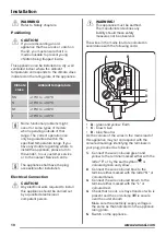 Preview for 10 page of Zanussi ZFC26500WA User Manual