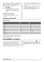 Preview for 11 page of Zanussi ZFC26500WA User Manual