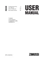 Zanussi ZFC31401WA User Manual preview