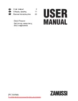 Zanussi ZFC340WAA User Manual preview