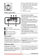 Предварительный просмотр 14 страницы Zanussi ZFC340WAA User Manual