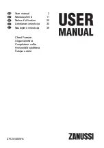 Preview for 1 page of Zanussi ZFC51400 User Manual