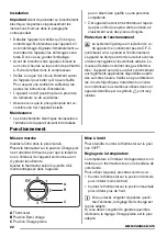 Предварительный просмотр 22 страницы Zanussi ZFC51400 User Manual