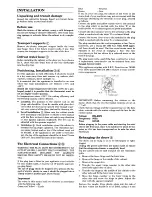 Предварительный просмотр 3 страницы Zanussi ZFC67/42FF Instruction Booklet