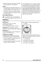 Preview for 14 page of Zanussi ZFC727WAP User Manual