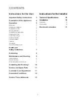 Preview for 2 page of Zanussi ZFE 74 W Instruction Booklet