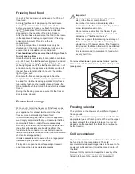 Preview for 6 page of Zanussi ZFE 74 W Instruction Booklet