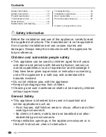 Preview for 12 page of Zanussi ZFG06500WA User Manual