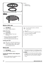 Предварительный просмотр 40 страницы Zanussi ZFG20200WA User Manual