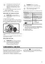 Предварительный просмотр 21 страницы Zanussi ZFG315S User Manual