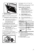 Предварительный просмотр 33 страницы Zanussi ZFG315S User Manual