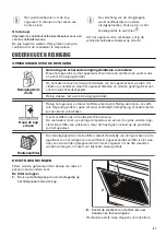 Предварительный просмотр 61 страницы Zanussi ZFG315S User Manual