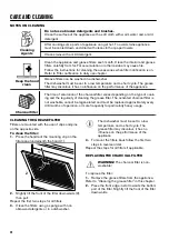 Предварительный просмотр 28 страницы Zanussi ZFG816X User Manual