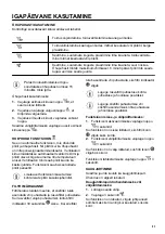 Предварительный просмотр 31 страницы Zanussi ZFG816X User Manual