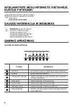 Предварительный просмотр 66 страницы Zanussi ZFG816X User Manual