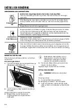 Предварительный просмотр 112 страницы Zanussi ZFG816X User Manual