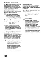 Preview for 10 page of Zanussi ZFK 40/36RF Instruction Booklet