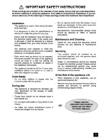 Предварительный просмотр 3 страницы Zanussi ZFK 52RF Instruction Booklet