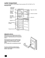 Предварительный просмотр 8 страницы Zanussi ZFK 52RF Instruction Booklet