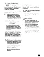 Предварительный просмотр 11 страницы Zanussi ZFK 52RF Instruction Booklet