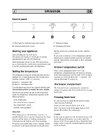 Предварительный просмотр 10 страницы Zanussi ZFK 60/30 RM Instruction Booklet