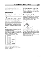 Предварительный просмотр 17 страницы Zanussi ZFK 60/30 RM Instruction Booklet