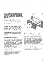 Предварительный просмотр 19 страницы Zanussi ZFL850 Instructions For The Use And Care