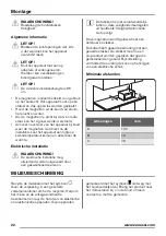 Preview for 22 page of Zanussi ZFM15100 User Manual