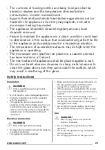 Preview for 25 page of Zanussi ZFM15100 User Manual