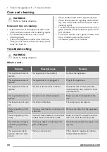 Preview for 40 page of Zanussi ZFM15100 User Manual