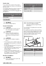 Preview for 41 page of Zanussi ZFM15100 User Manual