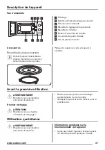 Preview for 47 page of Zanussi ZFM15100 User Manual