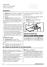 Preview for 42 page of Zanussi ZFM15100SA User Manual