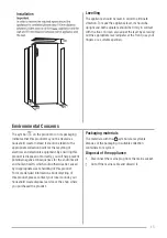 Preview for 15 page of Zanussi ZFP18200WA User Manual