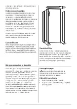 Preview for 22 page of Zanussi ZFP18200WA User Manual