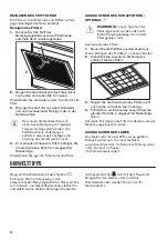 Предварительный просмотр 14 страницы Zanussi ZFP416X User Manual