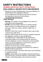 Preview for 4 page of Zanussi ZFPTH1 Manual & Safety Instructions