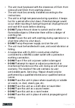 Предварительный просмотр 6 страницы Zanussi ZFPTH1 Manual & Safety Instructions