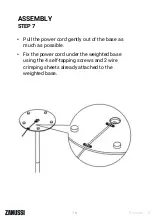 Preview for 16 page of Zanussi ZFPTH1 Manual & Safety Instructions