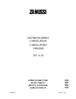 Preview for 1 page of Zanussi ZFT 13 JC Instruction Book