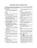 Preview for 3 page of Zanussi ZFT 710FW Instruction Book