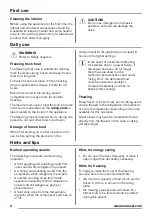 Preview for 6 page of Zanussi ZFT11105XA User Manual