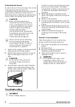 Preview for 8 page of Zanussi ZFT11105XA User Manual