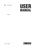 Zanussi ZFT11112WE User Manual preview